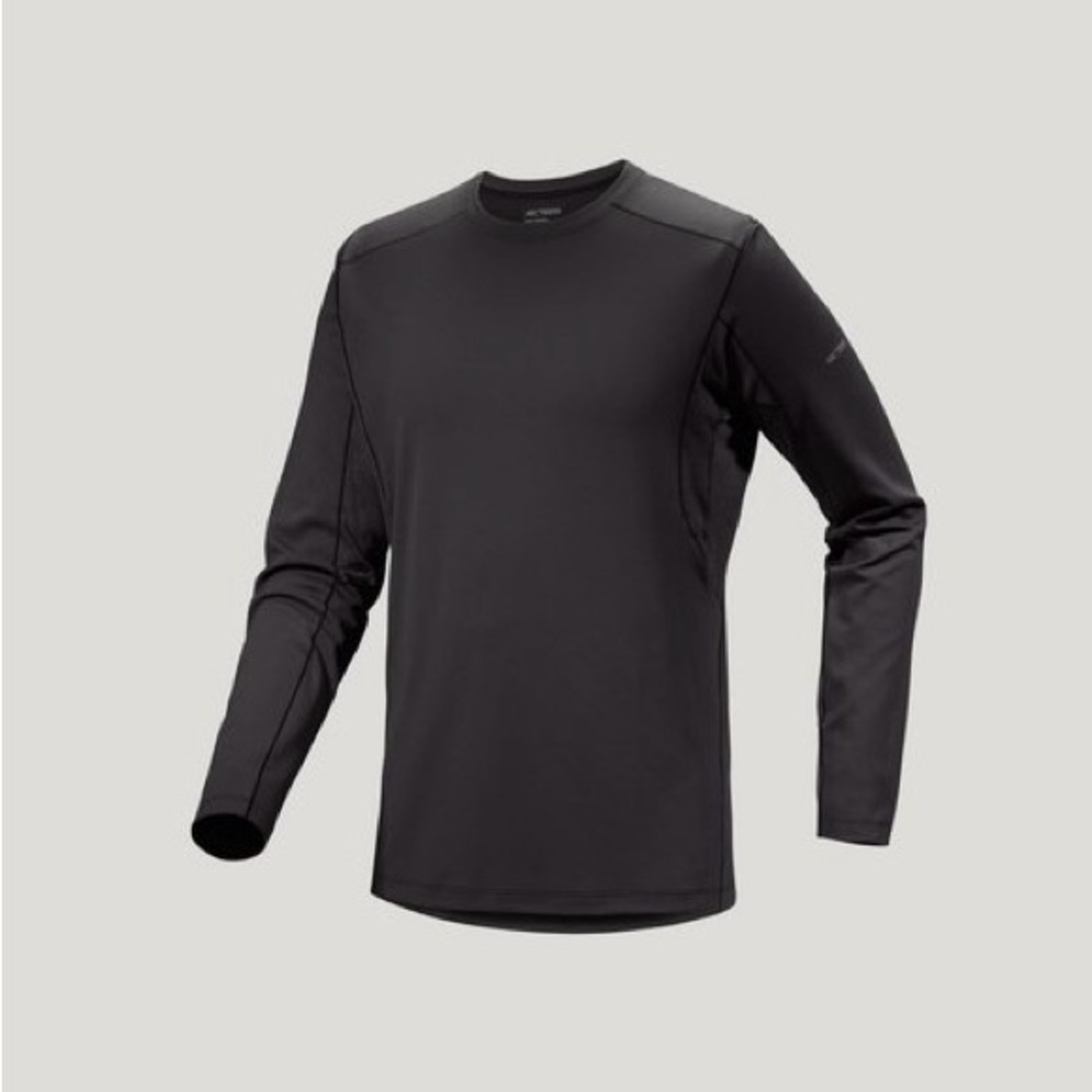 Arc'teryx Rho Hybrid Crew Base Layer Black Mens Medium NWT